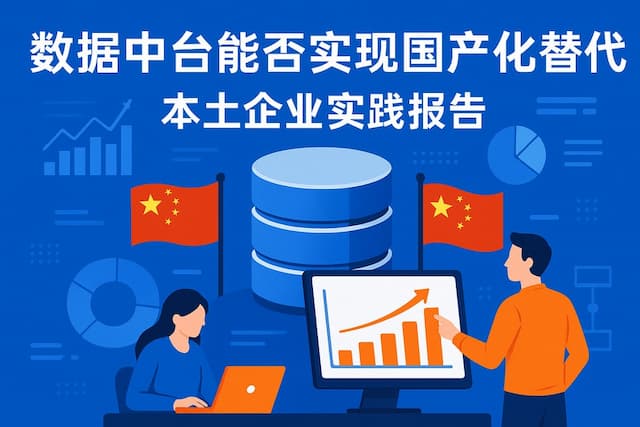 数据中台能否实现国产化替代？本土企业实践报告