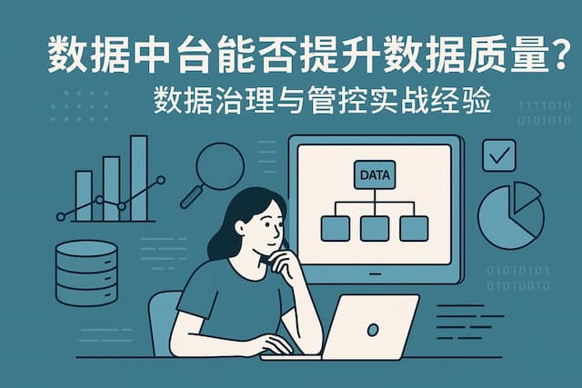 数据中台能否提升数据质量？数据治理与管控实战经验