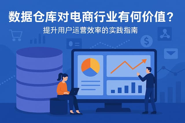 数据仓库对电商行业有何价值？提升用户运营效率的实践指南