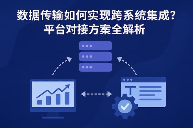 数据传输如何实现跨系统集成？平台对接方案全解析