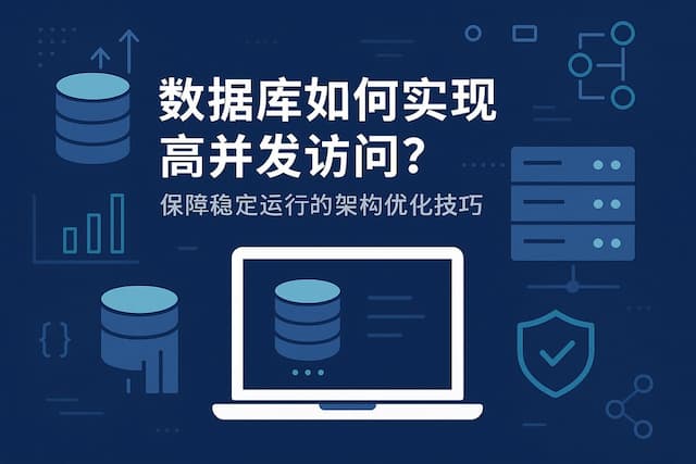 数据库如何实现高并发访问？保障稳定运行的架构优化技巧
