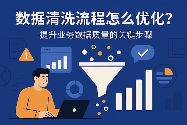 数据清洗流程怎么优化？提升业务数据质量的关键步骤
