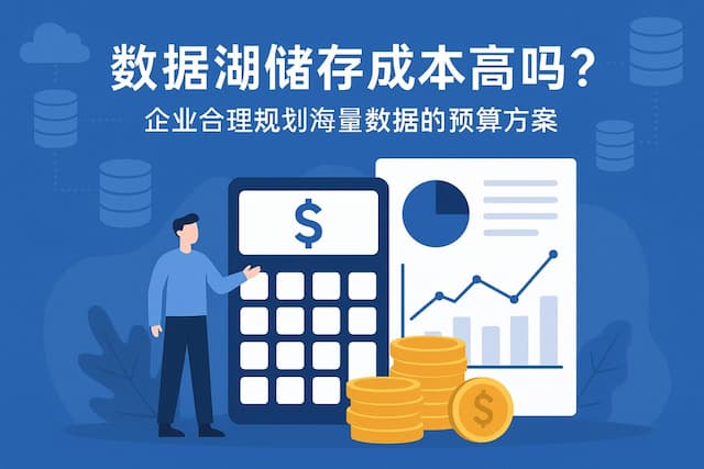数据湖存储成本高吗？企业合理规划海量数据的预算方案