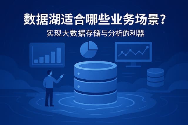 数据湖适合哪些业务场景？实现大数据存储与分析的利器