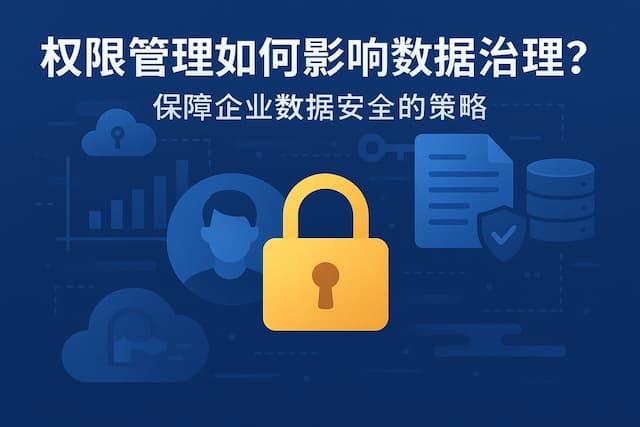 权限管理如何影响数据治理？保障企业数据安全的策略