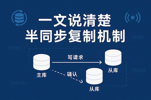 一文说清楚半同步复制机制