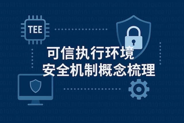 可信执行环境安全机制概念梳理