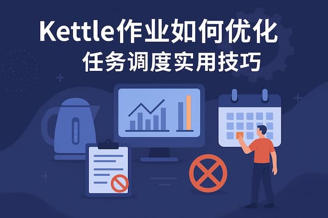 kettle转换终止作业如何优化？任务调度实用技巧