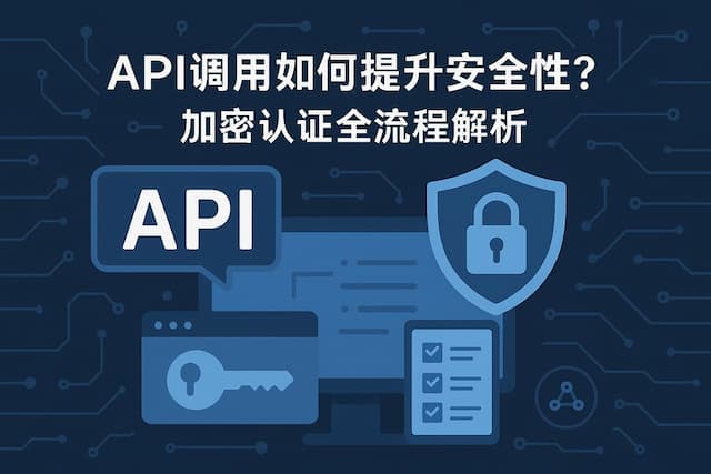 API调用如何提升安全性？加密认证全流程解析