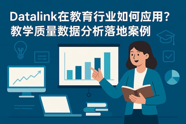 datalink在教育行业如何应用？教学质量数据分析落地案例