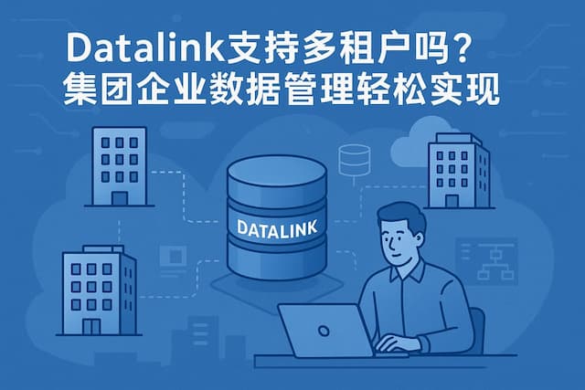 datalink支持多租户吗？集团企业数据管理轻松实现