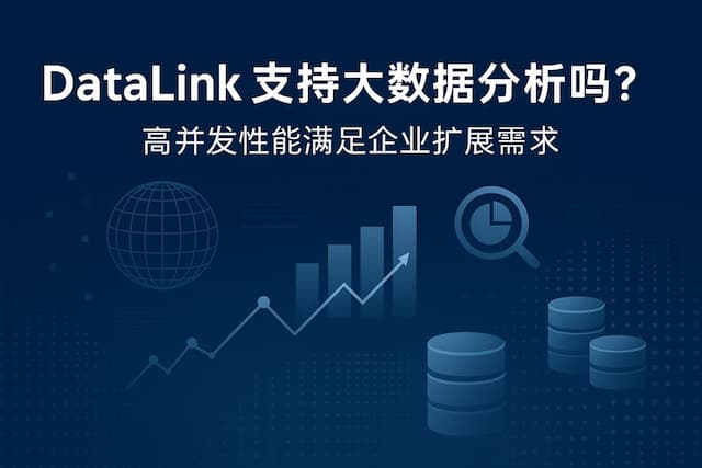 datalink支持大数据分析吗？高并发性能满足企业扩展需求