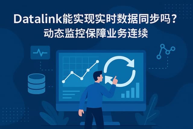 datalink能实现实时数据同步吗？动态监控保障业务连续性